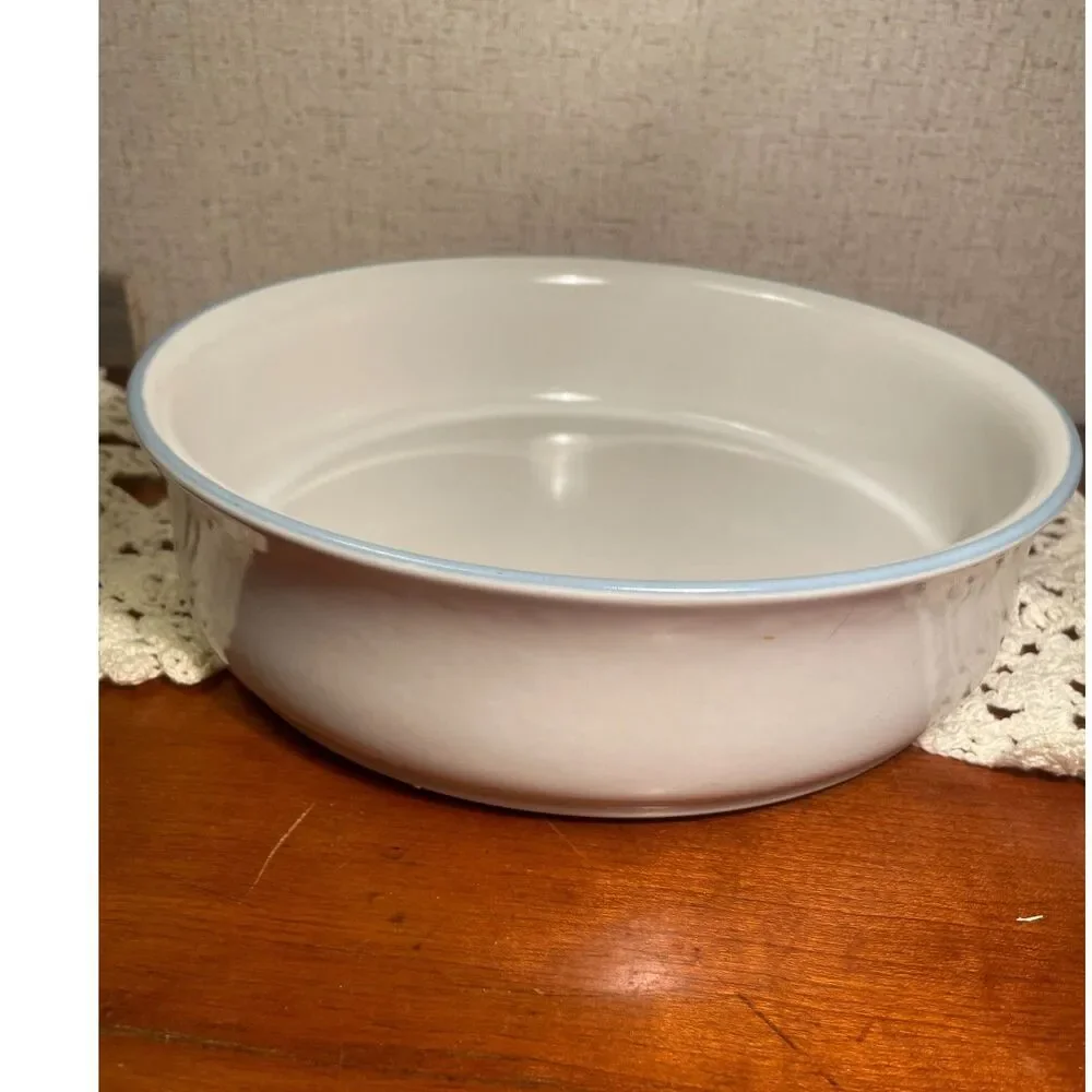 Chantilly Fleur de Lune Hearthside Stoneware Baking Dish